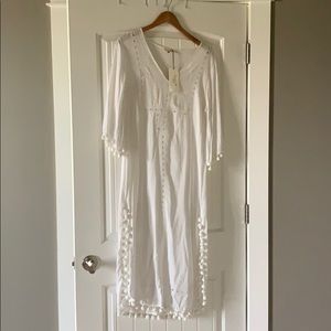 Solitaire swim coverup